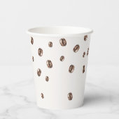 'a Baby is Brewing' Coffee Baby Shower 紙コップ (裏面)