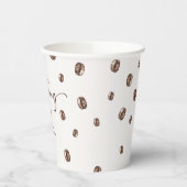 'a Baby is Brewing' Coffee Baby Shower 紙コップ (左)