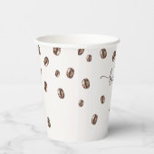 'a Baby is Brewing' Coffee Baby Shower 紙コップ (右)