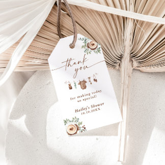 A Baby Is Brewing Coffee Baby Shower Thank You Tag ギフトタグ