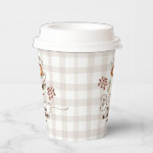 A Baby is Brewing Coffee Theme Baby Shower 紙コップ (右)