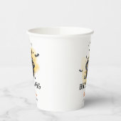 A Baby is Brewing Halloween Cauldron Baby Shower 紙コップ (左)