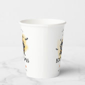 A Baby is Brewing Halloween Cauldron Baby Shower 紙コップ (右)