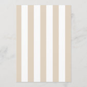 A Baby is Brewing Hand Drawn Baby Shower 招待状 (裏面)