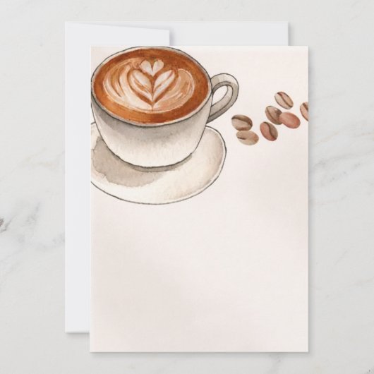 a baby prepares a baby shower invitation 招待状 (裏面)