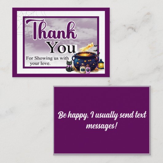 A Baby's Brewing ノートカード (正面/裏面)