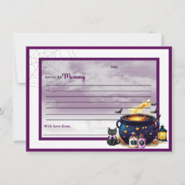 A Baby's Brewing _Advice for Mommy Card ノートカード