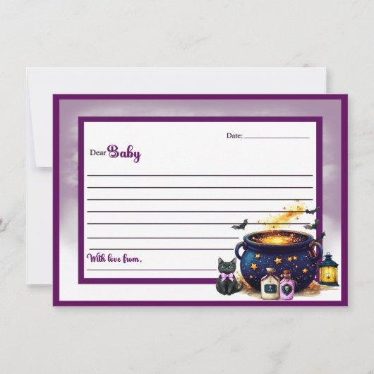 A Baby's Brewing _Dear Baby Card ノートカード (正面)