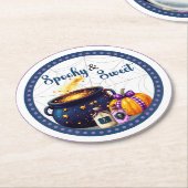 A Baby's Brewing Paper Coaster ラウンドペーパーコースター (アングル)