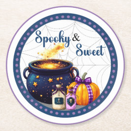 A Baby's Brewing Paper Coaster ラウンドペーパーコースター