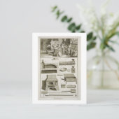 A bakery and baking equipment, from the 'Encyclope ポストカード (スタンド正面)