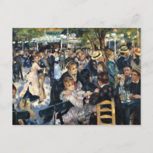 A Ball At the Moulin de la Galette -ルノアール ポストカード
