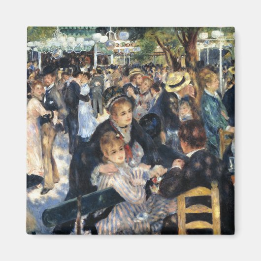 A Ball At the Moulin de la Galette -ルノアール マグネット (正面)