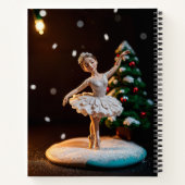 a ballerina dream clay modeling at christmas with  ノートブック (裏面)