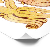 A Banana / Illustration of Banana  フォトプリント (角)