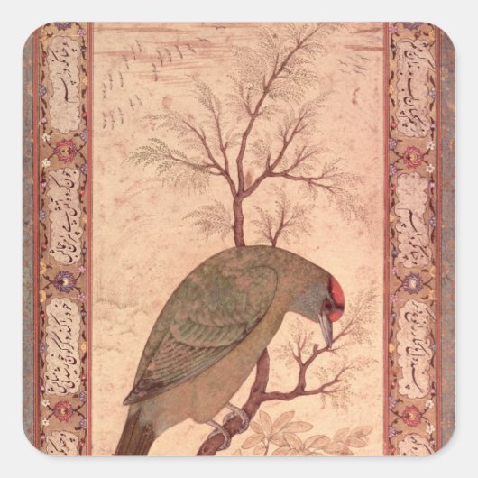 A Barbet Jahangir Period, Mughal, 1615 スクエアシール (正面)