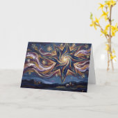 A Beacon of Hope in the Darkness Christmas Card カード (黄色い花)