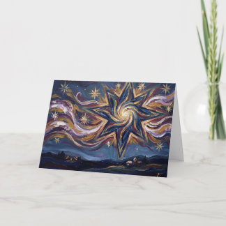 A Beacon of Hope in the Darkness Christmas Card カード