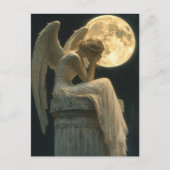 A beautiful  and the moon ポストカード (正面)