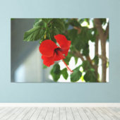 A beautiful bridal bouquet poster キャンバスプリント (インサイチュ (ウッドフロア))