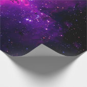 A beautiful, bright space nebula. background,abstr ラッピングペーパー (角)