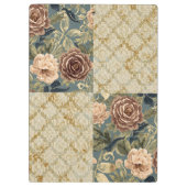 A Beautiful Combination of Floral and Motif Patter クリップボード (裏面)