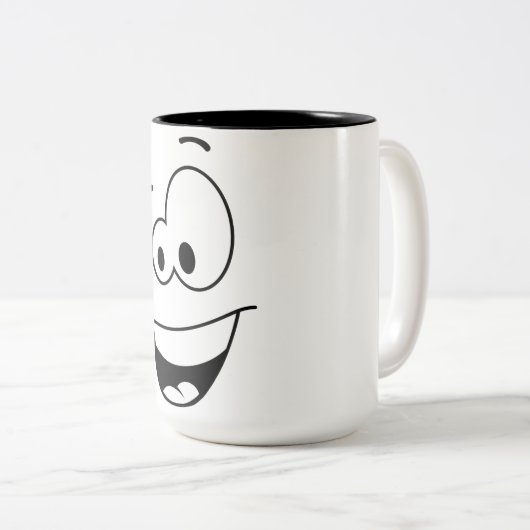 A beautiful cup for drinking coffee ツートーンマグカップ (正面右)