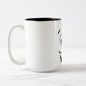 A beautiful cup for drinking coffee ツートーンマグカップ (左)