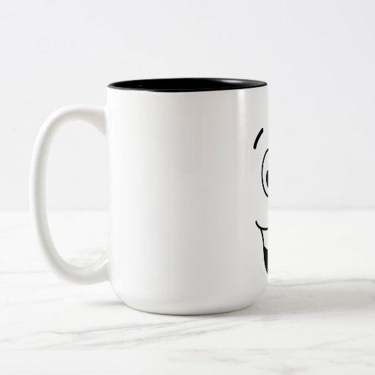 A beautiful cup for drinking coffee ツートーンマグカップ (左)