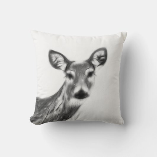 A Beautiful Deer クッション (正面)