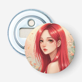 A beautiful girl exuding grace in nature 栓抜き