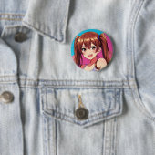 A beautiful girl full of freshness 缶バッジ (インサイチュ)