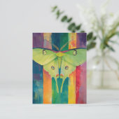 A Beautiful Green Moth ポストカード (スタンド正面)