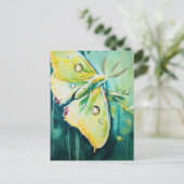 A Beautiful Green Moth ポストカード (スタンド正面)