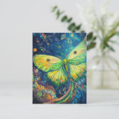 A Beautiful Green Moth ポストカード (スタンド正面)