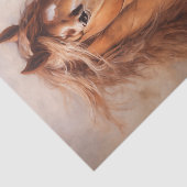 A Beautiful Portrait of a Chestnut Brown Horse 薄葉紙 (詳細)