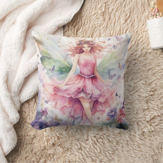 A Beautiful Spring Fairy クッション (ブランケット)