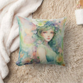A Beautiful Spring Fairy クッション (ブランケット)