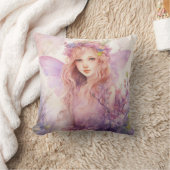 A Beautiful Spring Fairy クッション (ブランケット)
