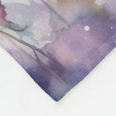 A Beautiful Spring Fairy フリースブランケット (角)