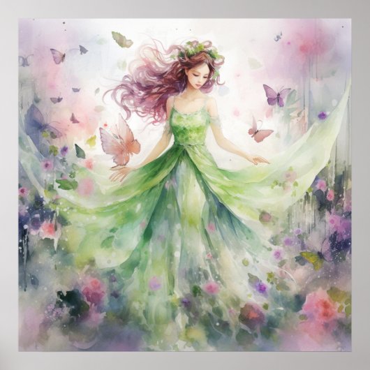 A Beautiful Spring Fairy ポスター (正面)