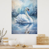 A Beautiful Swan ポスター (キッチン)