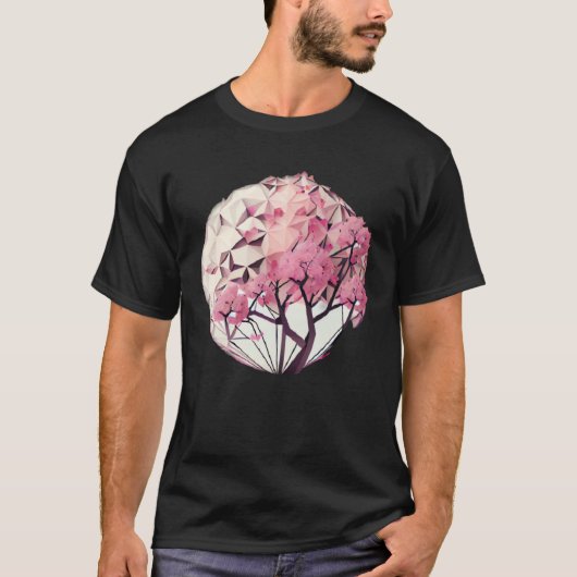A Beautiful Symbol of Renewal Cherry Blossom Tree  Tシャツ (正面)