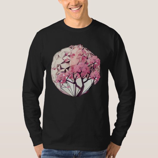 A Beautiful Symbol of Renewal Cherry Blossom Tree  Tシャツ (正面)