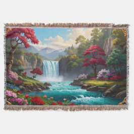 A beautifully designed blanket featuring the Dream スローブランケット