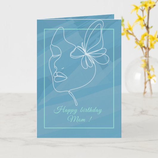 A beautifully soft and elegant card カード (黄色い花)