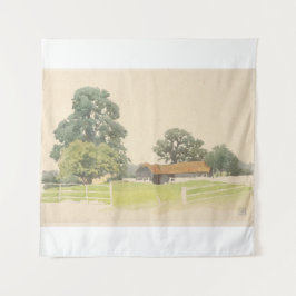 A Bedfordshire Farmyard （19世紀） タペストリー