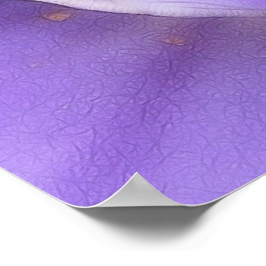 A Bee's Eye View - Crocus ポスター (角)