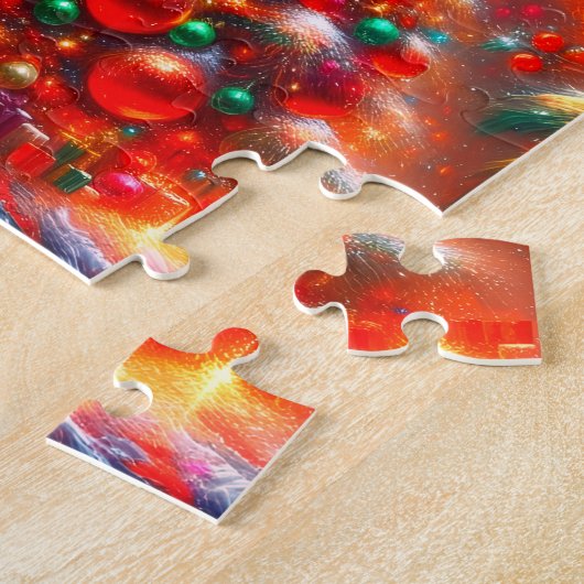 A Big, Bright, Supremely Decorated Christmas Tree ジグソーパズル (側面)