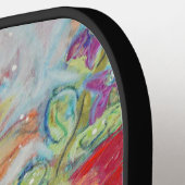 A Big Life by Lydia's Art Sangria ピックルボールラケット (左詳細)